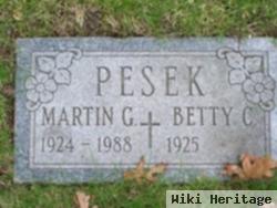 Martin George Pesek