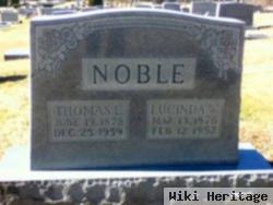 Thomas E Noble