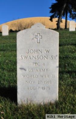 John W Swanson, Sr