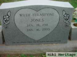 Willie Eulastyine Jones