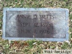 Annie Denmark Patterson Metts