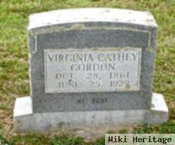 Virginia Violet "jennie" Cathey Gordon