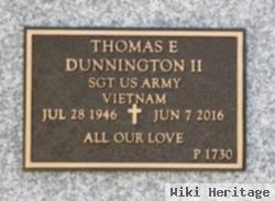 Thomas E Dunnington, Ii