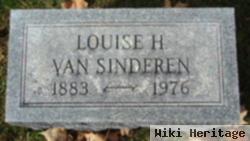 Louise H Van Sinderen