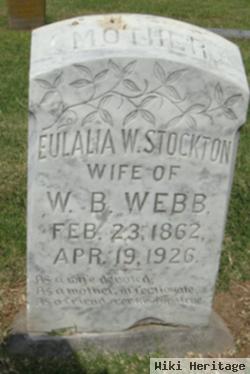 Eulalia W Stockton Webb