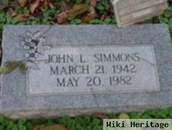 John L Simmons