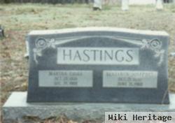 Martha Emma Langston Hastings