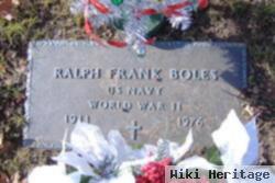 Ralph Frank Boles