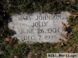 Mary Johnson Jolly