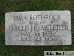 Irma Adele Rothrock Shirley Helmstetler