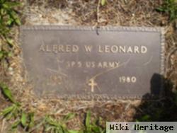 Alfred W Leonard