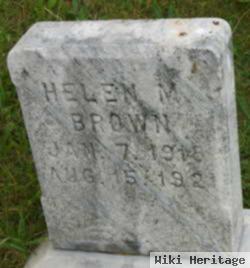 Helen M Brown