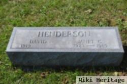 Janet G Henderson