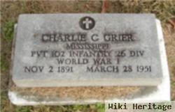 Charlie C Grier