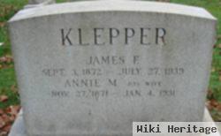 James F Klepper