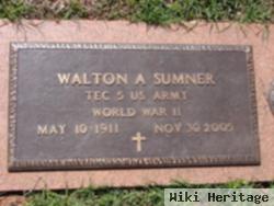 Walton A Sumner