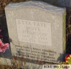 Etta Faye Moye Johnson