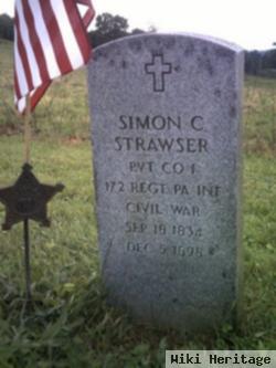 Pvt Simon C. Strawser