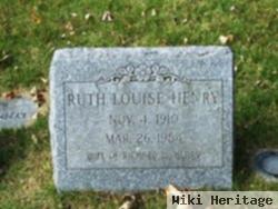 Ruth Louise Henry