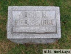 Mary Josephine "josie" Peak Nusbaum