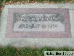 George W Adams