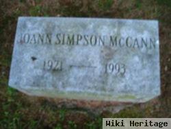 Joann Simpson Mccann
