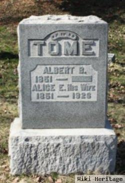 Albert B "bert" Tome