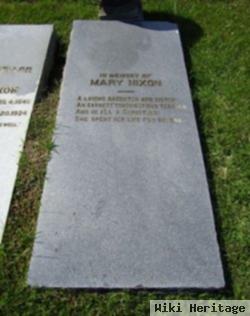 Mary Nixon