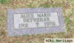 Alice Marie Detweiler