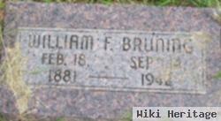 William F Bruning