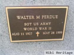 Walter M Perdue