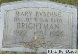 Mary Evadine Brightman