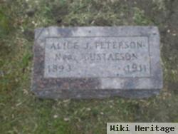 Alice Josepine Gustafson Peterson