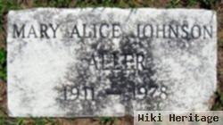 Mary Alice Johnson Aller