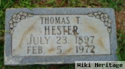 Thomas T Hester