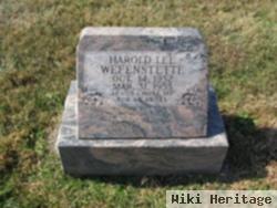 Harold Lee Wefenstette