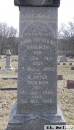 B Anton Gahlman