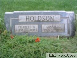 Charles B Holdson