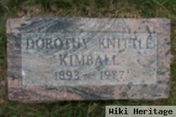 Dorothy Knittle Kimball