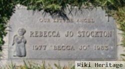 Rebecca Jo "becca Jo" Stockton