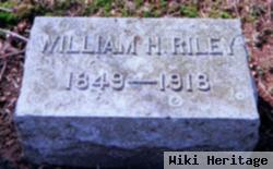 William H Riley