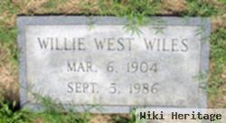 Willie West Wiles