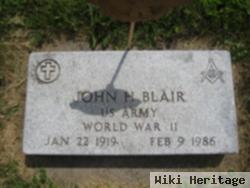 John H Blair