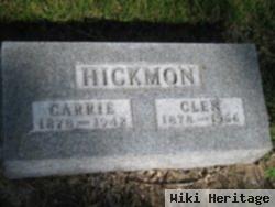 Carrie Luella Kinnamon Hickmon