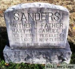 Samuel E Sanders