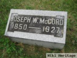 Joseph Wesley Mccord