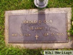 Jerold D Cox