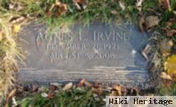 Agnes E Irvine