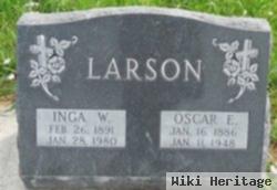 Inga W Larson