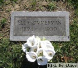 Ella Boettger Zimmerman